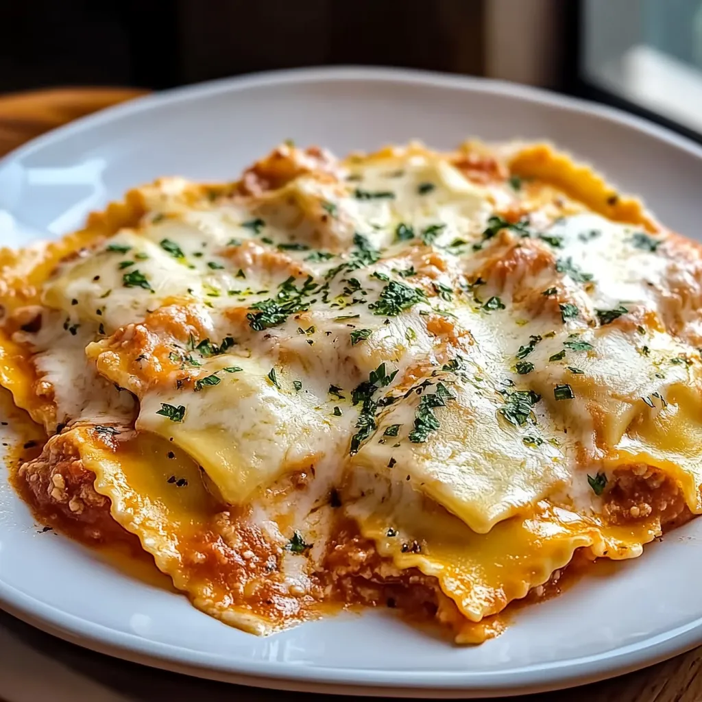 Kremalı Üç Peynirli Ravioli