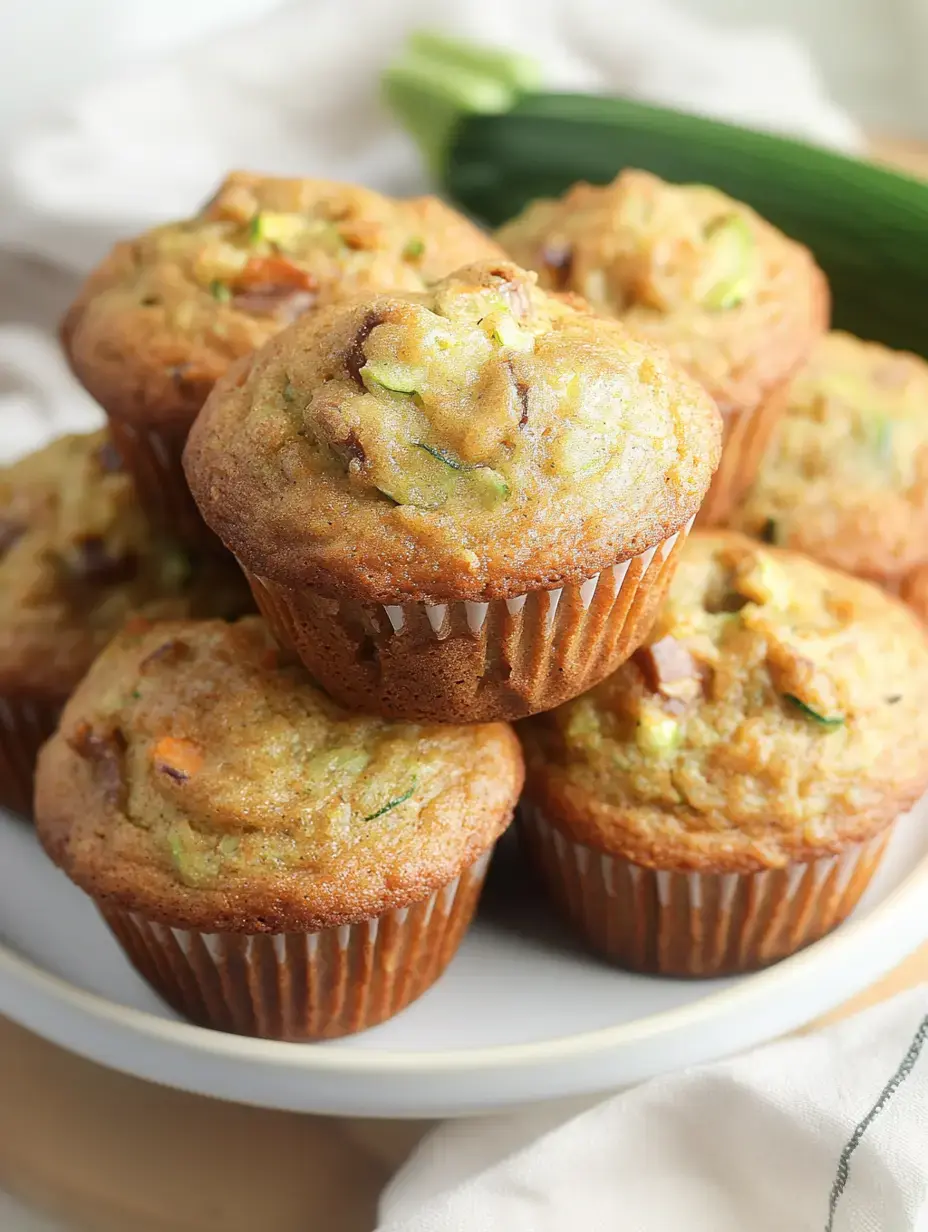 Beyaz bir tabakta taze pişmiş kabak muffinlerinin bir yığını, arka planda bütün bir kabak.
