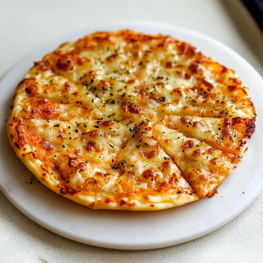 Ev Yapımı Hava Fritözünde Tortilla Sarımsak Ekmeği