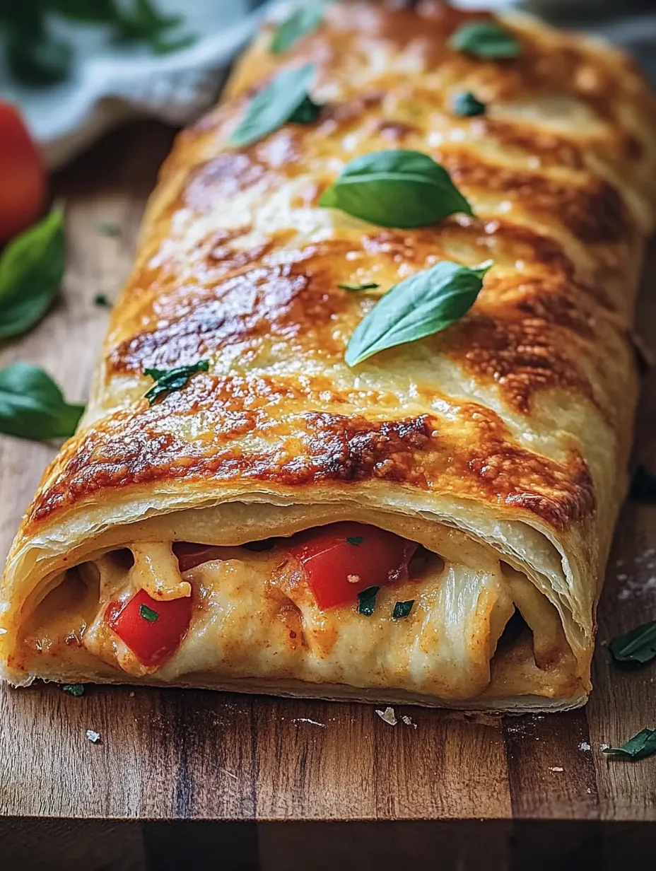 Evde Yapılan Stromboli