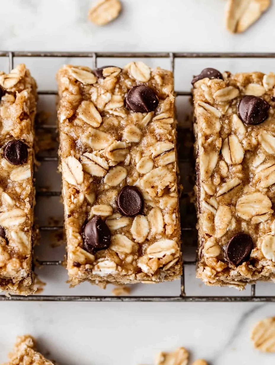 Kolay Fıstık Ezmeli Granola Barları