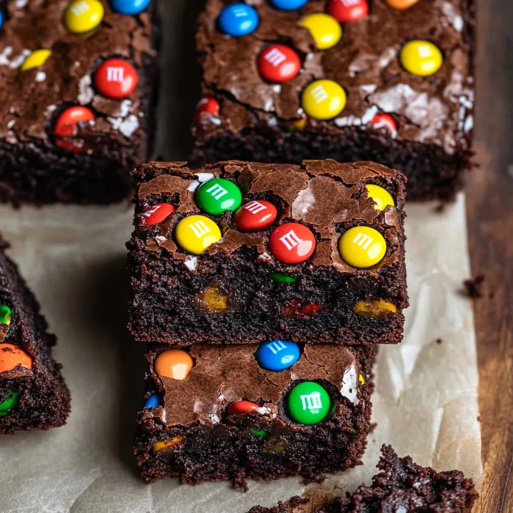 Çikolatalı M&M Brownie