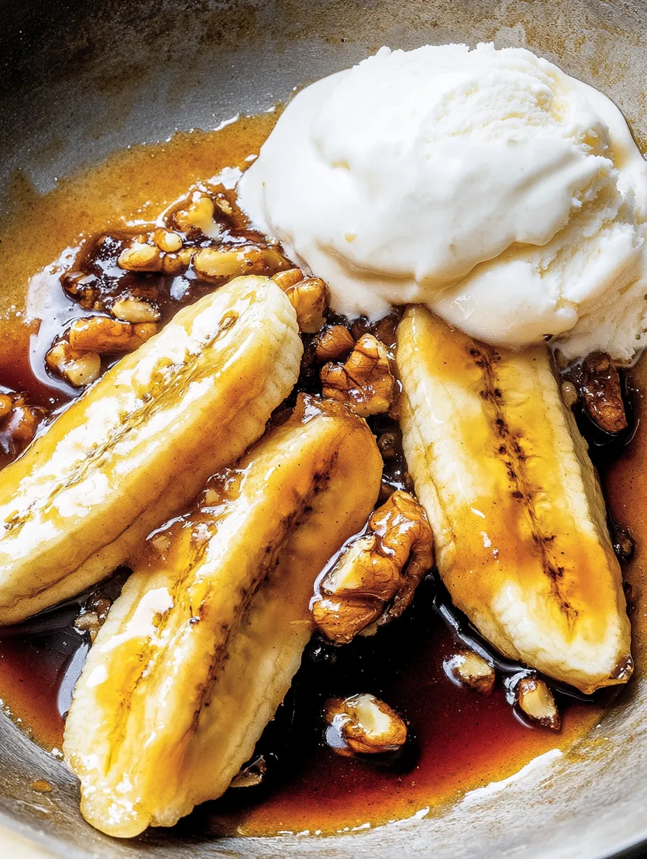Ev Yapımı Bananas Foster