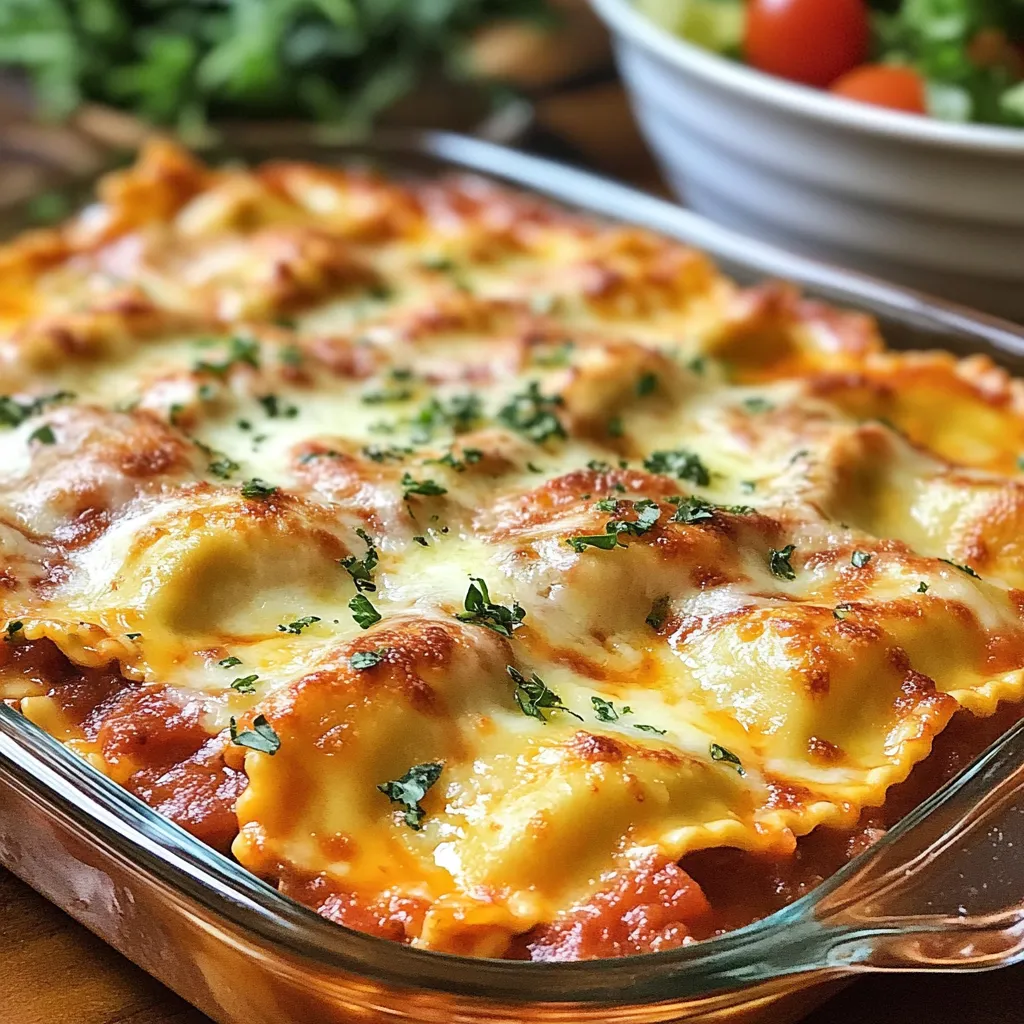 Muhteşem Ravioli Fırın Yemeği