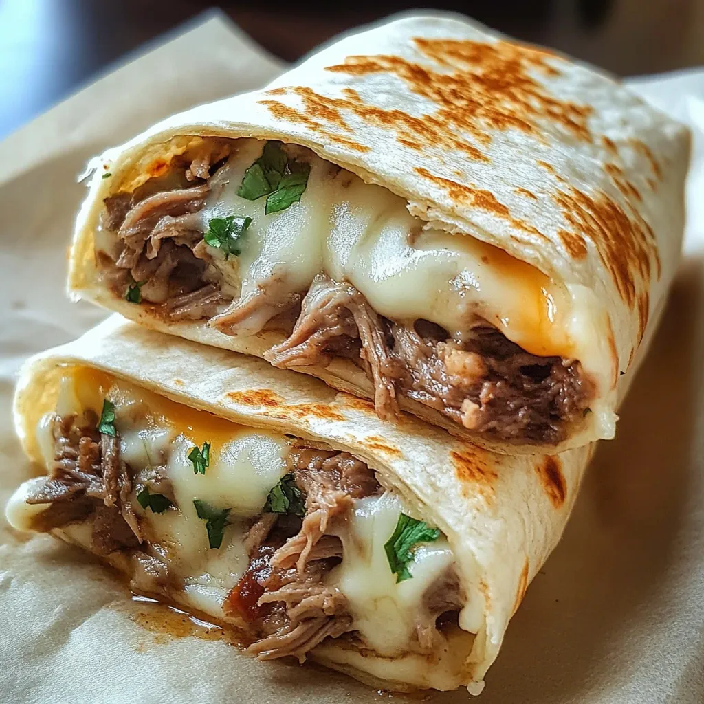 Lezzetli Philly Peynirli Dürüm